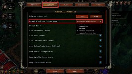 Option for Woodcutters' Camp default settings